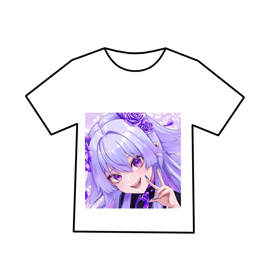 イバラ・デビルローズ 推しTシャツ ※テスト用※