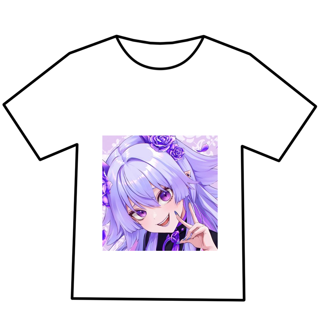 イバラ・デビルローズ 推しTシャツ ※テスト用※