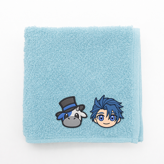 神宮寺＆牛ちゃん 刺繍ハンカチ