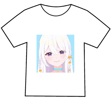 やのあやの 推しTシャツ サンプル